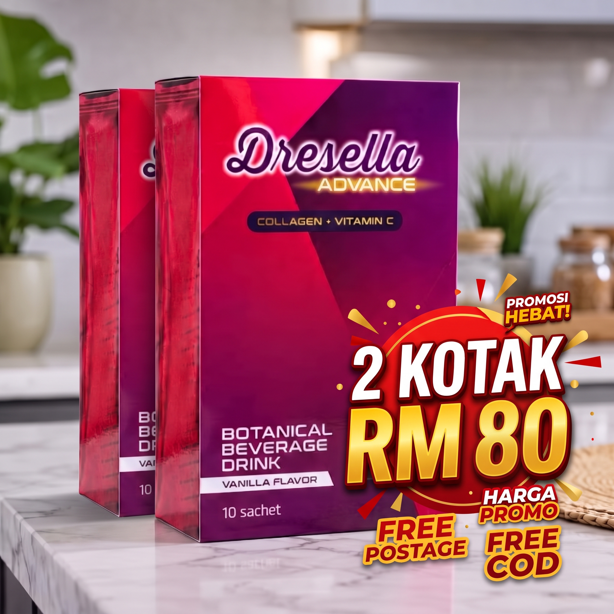 Pakej 2 Kotak Dresella Advance RM80