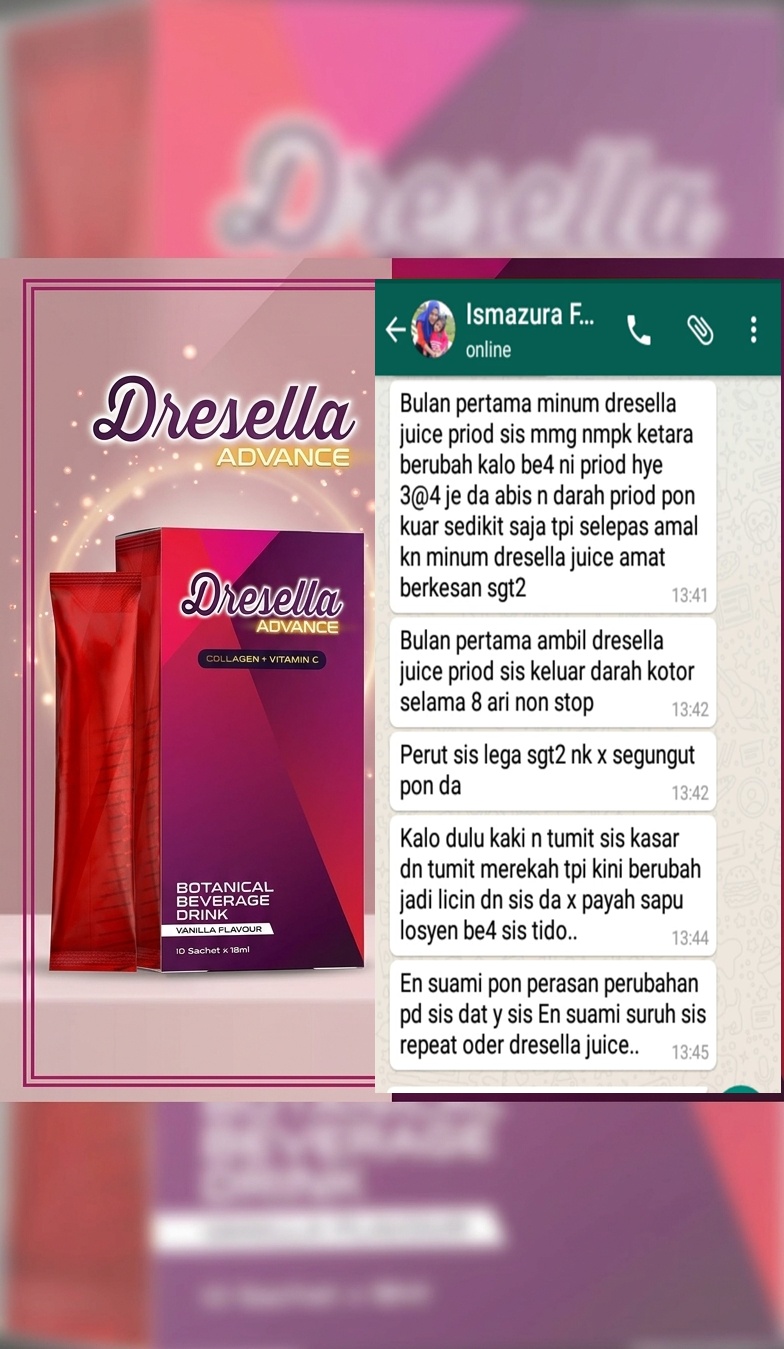 Testimoni Dresella Advance 1