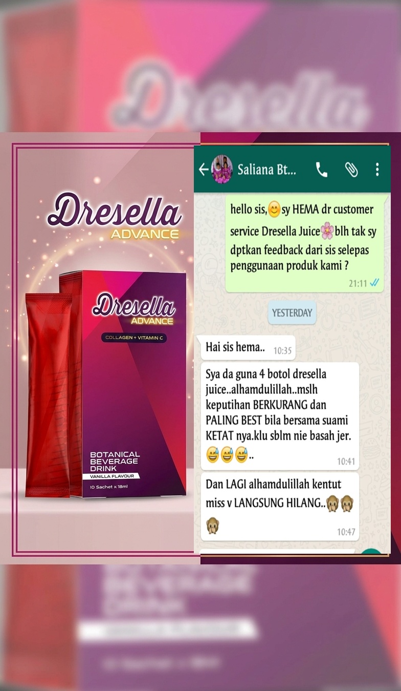 Testimoni Dresella Advance 2