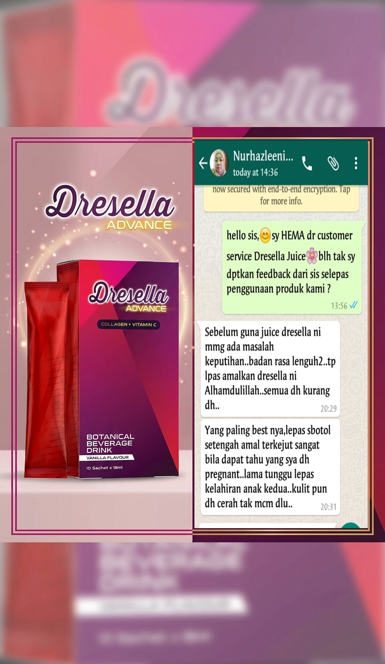 Testimoni Dresella Advance 3
