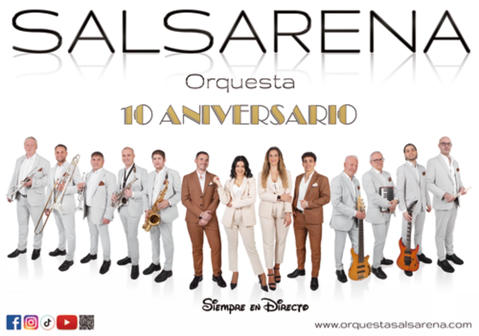 Salsarena - Orquesta o grupo musical en concierto