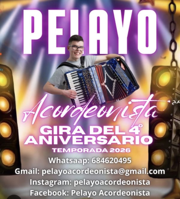 Logo de Pelayo acordeonista