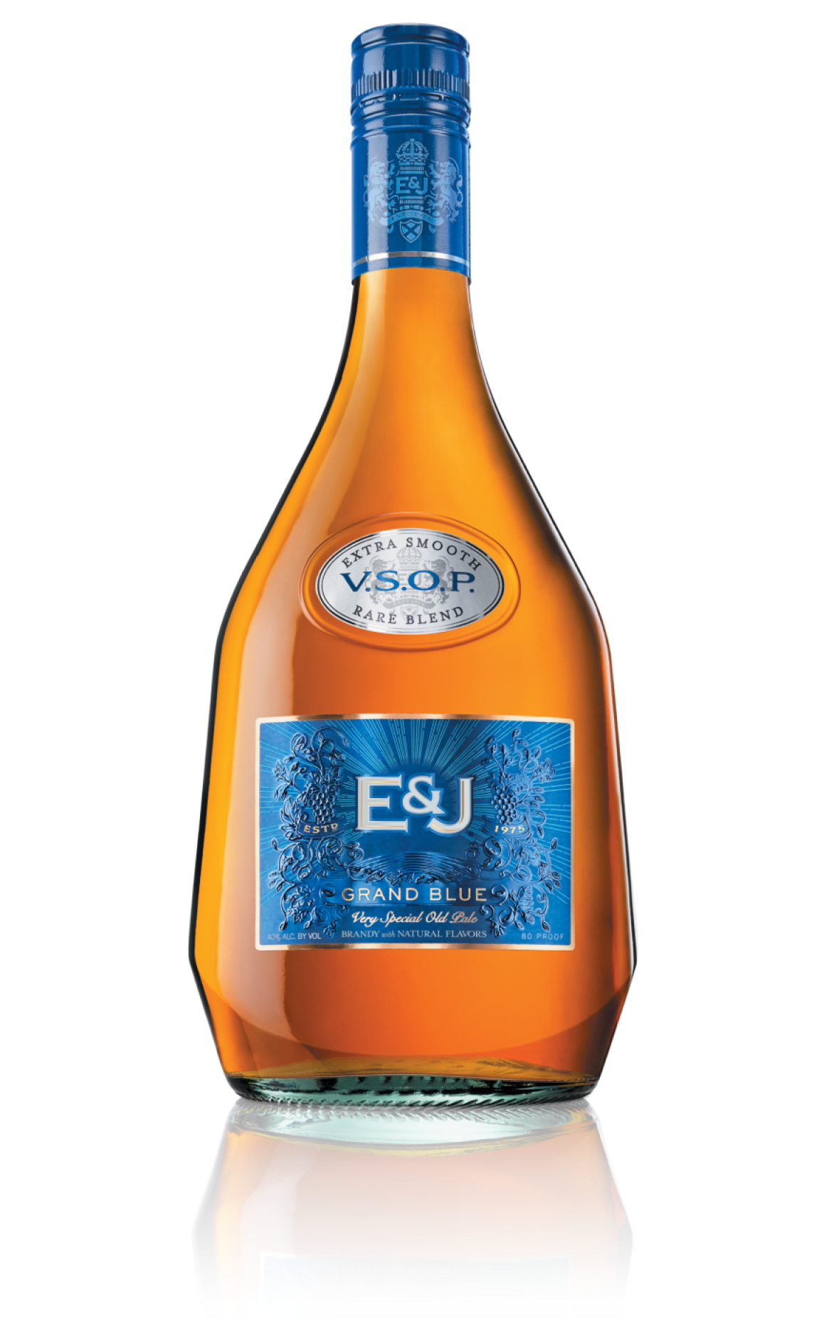 E&J E&J VSOP Grand Blue Bottle Image