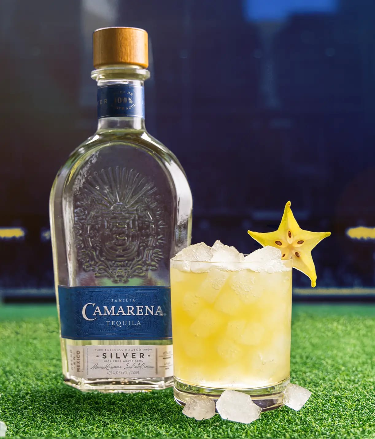 spicy Blackberry Margarita and Camarena Tequila