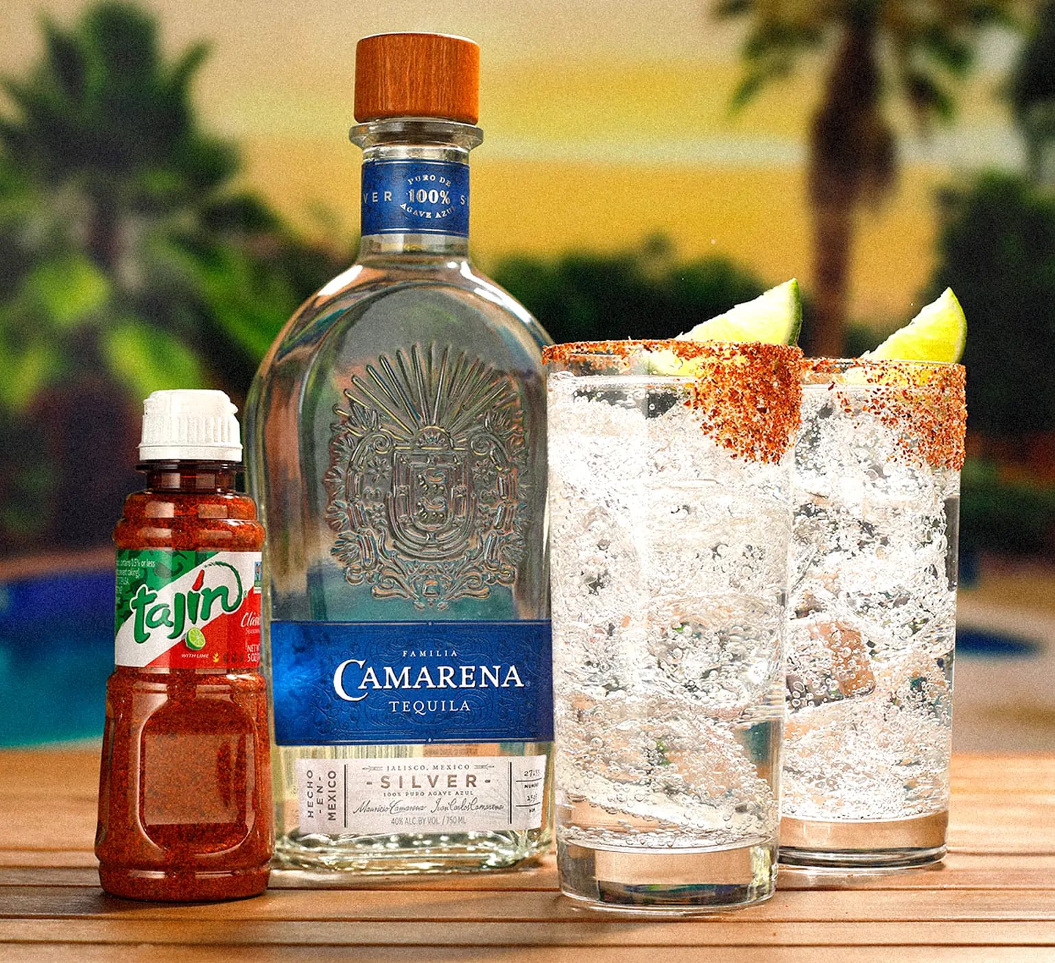Camarena Spicy Ranch Water  Bottle