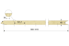 KM16 CAD Cross Section