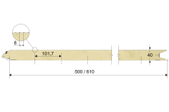 KM8 CAD Cross Section