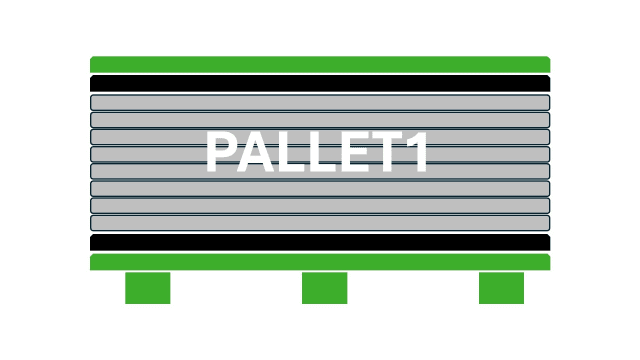 Wood Pallet Packing Type 1