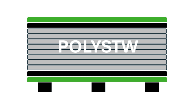 Polystyrene + Wood Packing