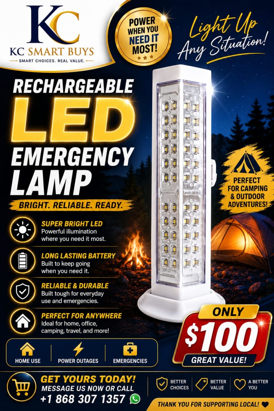 Rechargeable Emergency LED Light - photo 1