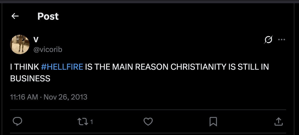 my tweet