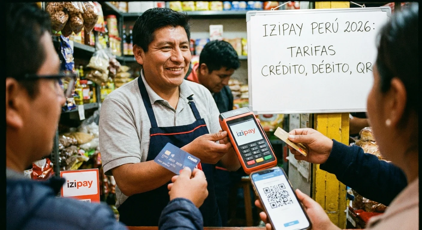 Comisiones de Izipay Perú 2026: Guía Definitiva de Tarifas y Optimización Financiera