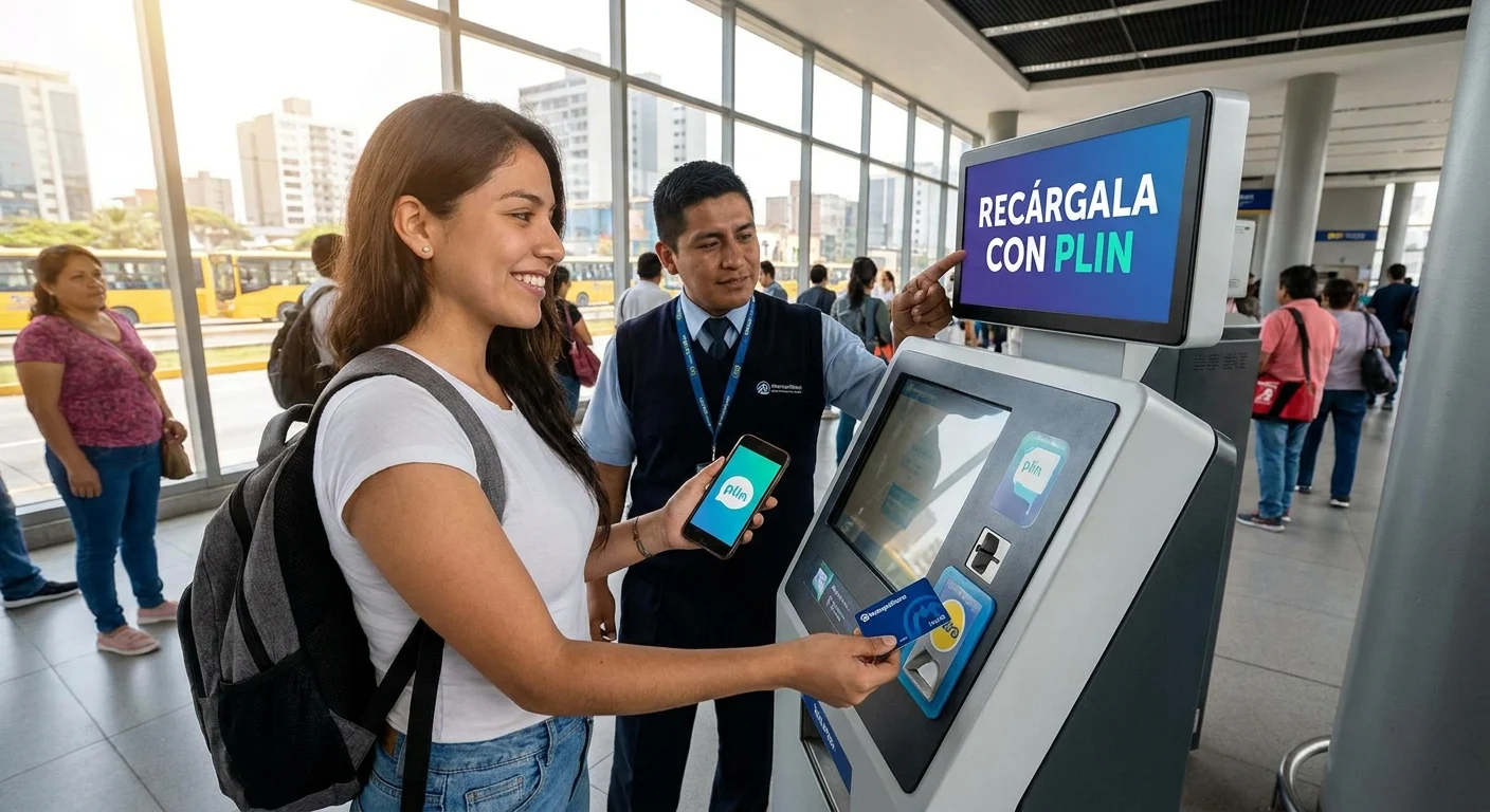 Cómo Recargar la Tarjeta del Metropolitano y Metro de Lima con Plin: Guía Maestra 2026