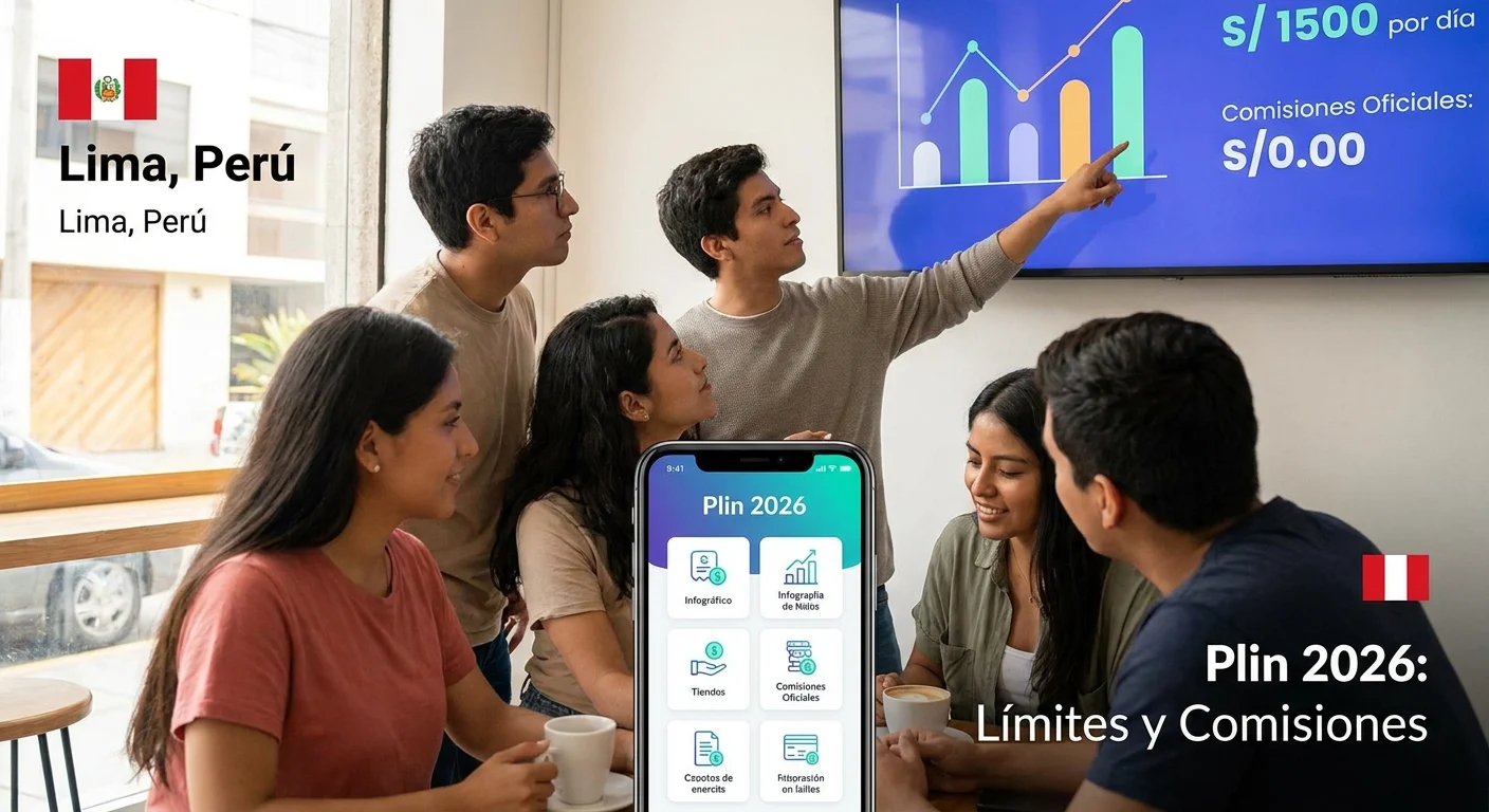 Límites de Plin 2026: Montos Máximos por Día, Operación y Comisiones Oficiales