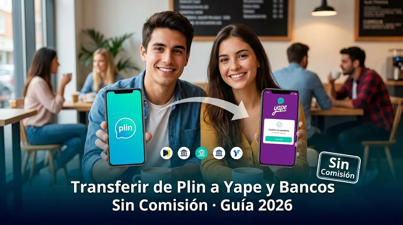 Cómo Transferir de Plin a Yape y Otros Bancos Sin Comisión: Guía y Paso a Paso 2026