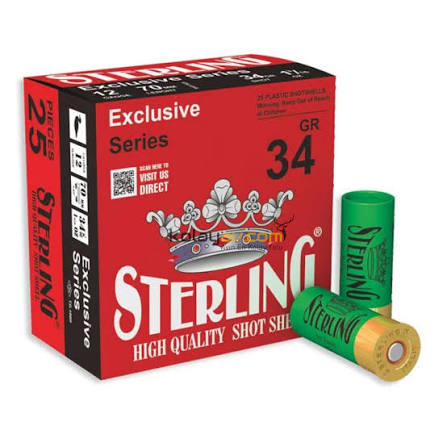 STERLING 12 CAL. 34GR FİŞEK