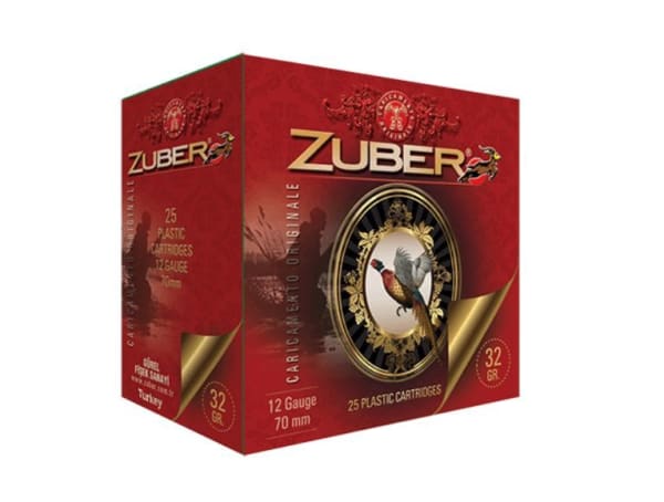 ZUBER 12 CAL. 32 GR FİŞEK