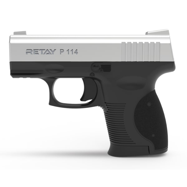 RETAY-P114 MAT KROM 9mm KURUSIKI SES TABANCASI