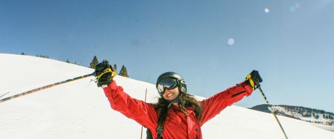 Essential ski gear for beginners on the snow