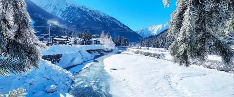 Snow-sure ski resort in Europe with deep snow cover
