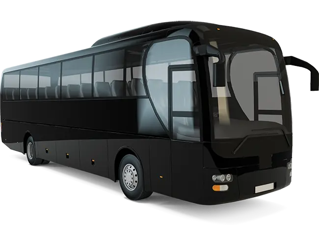 Shared transfer minibus of the kind used between Innsbruck airport and Obergurgl