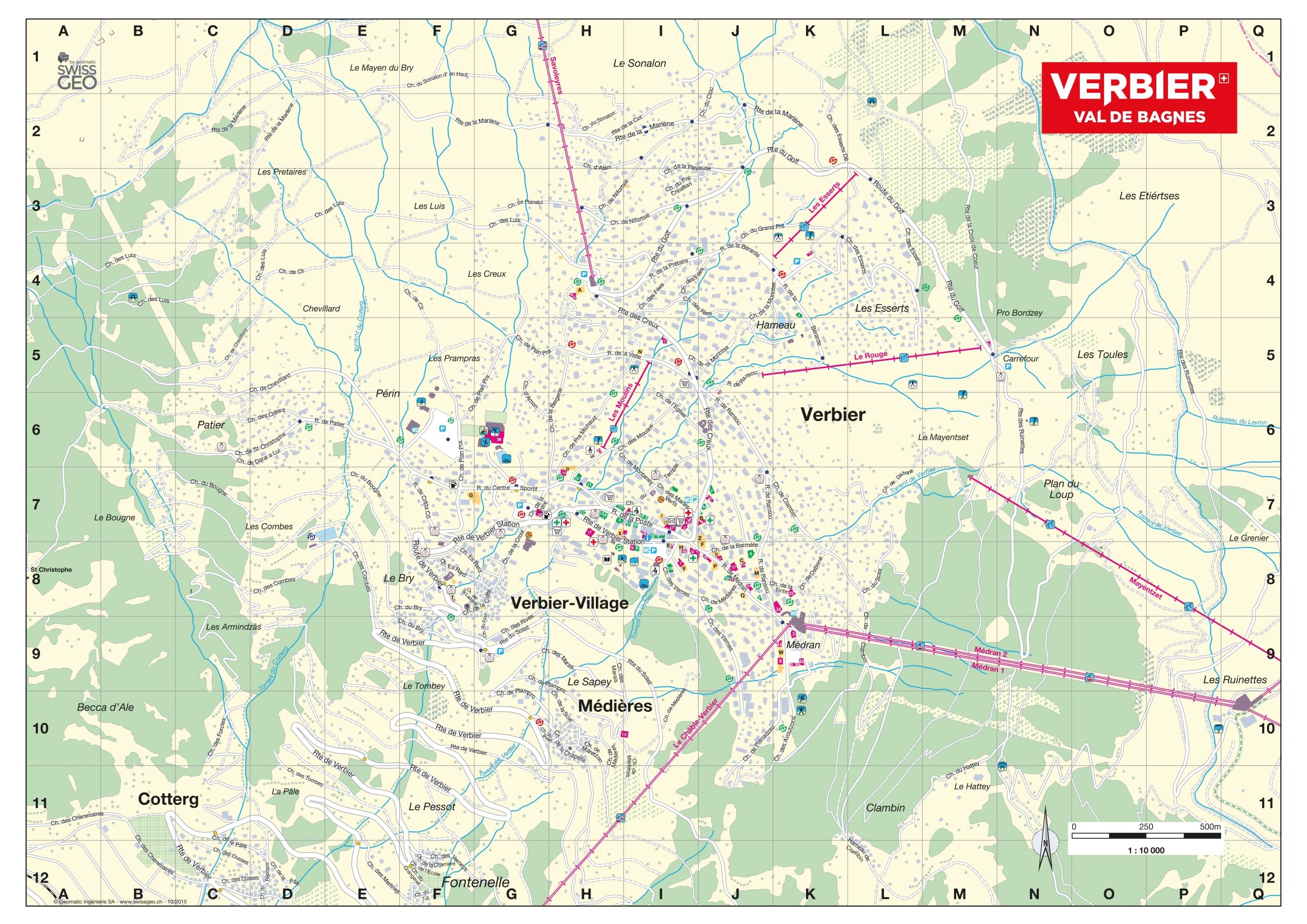 Verbier map