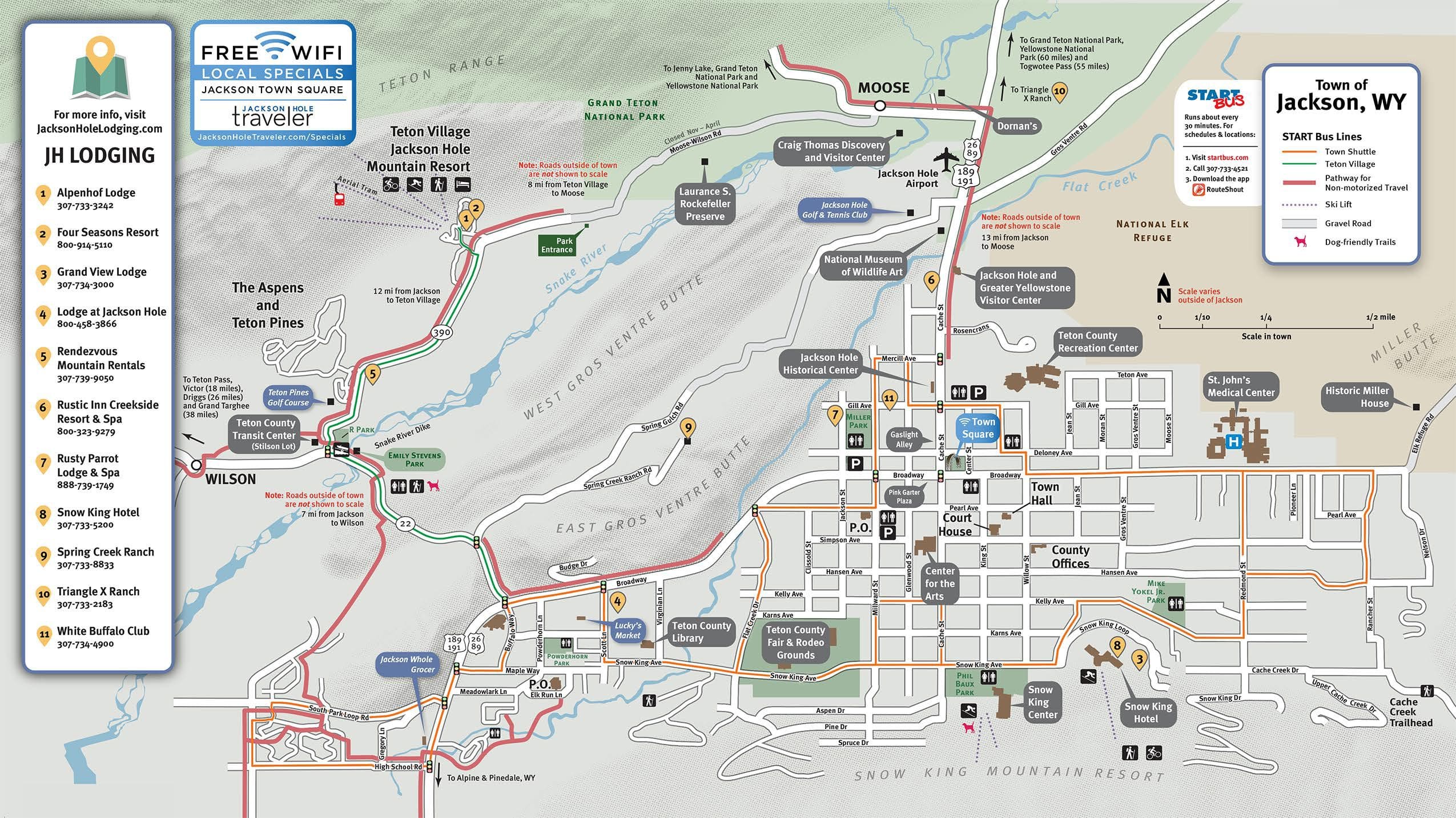 Jackson Hole map