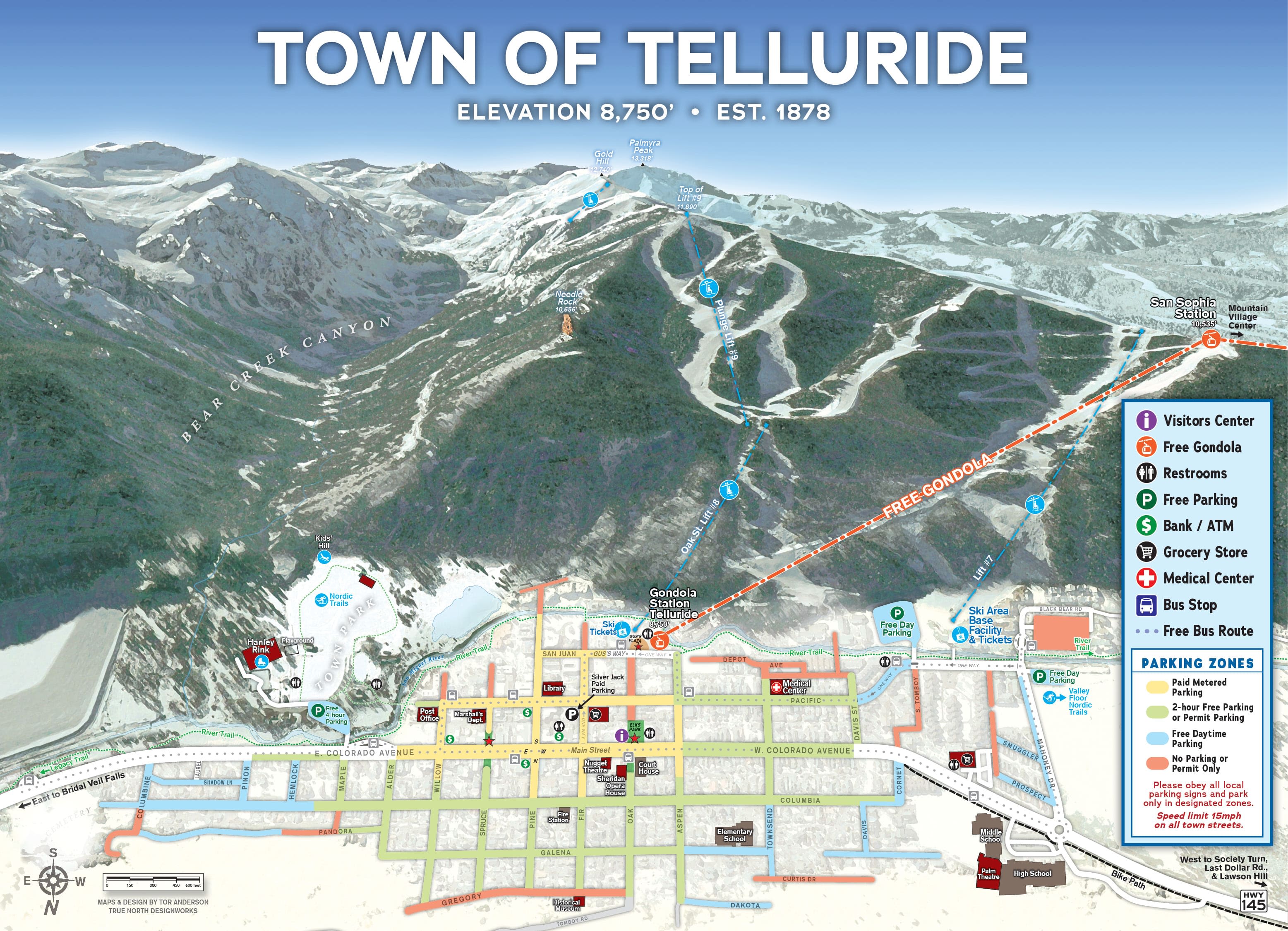 Telluride map