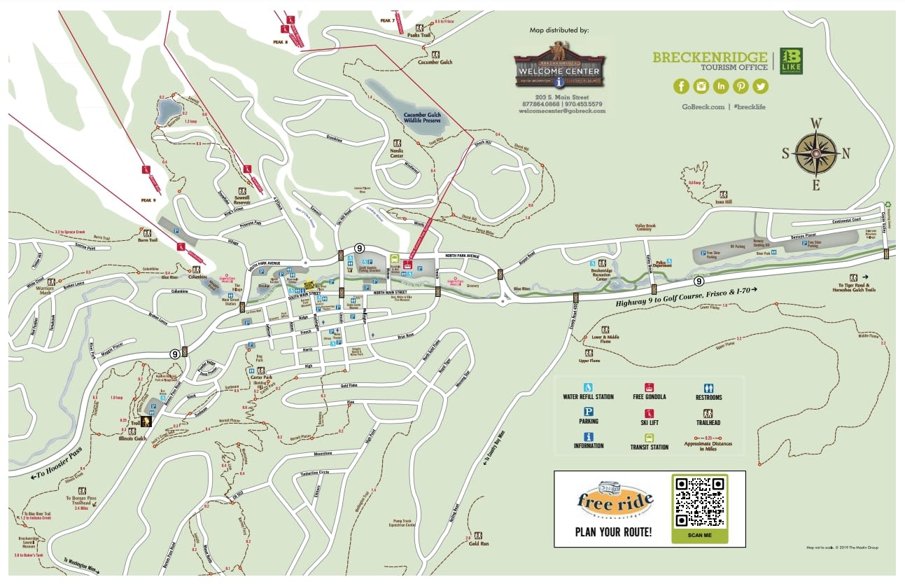 Breckenridge map