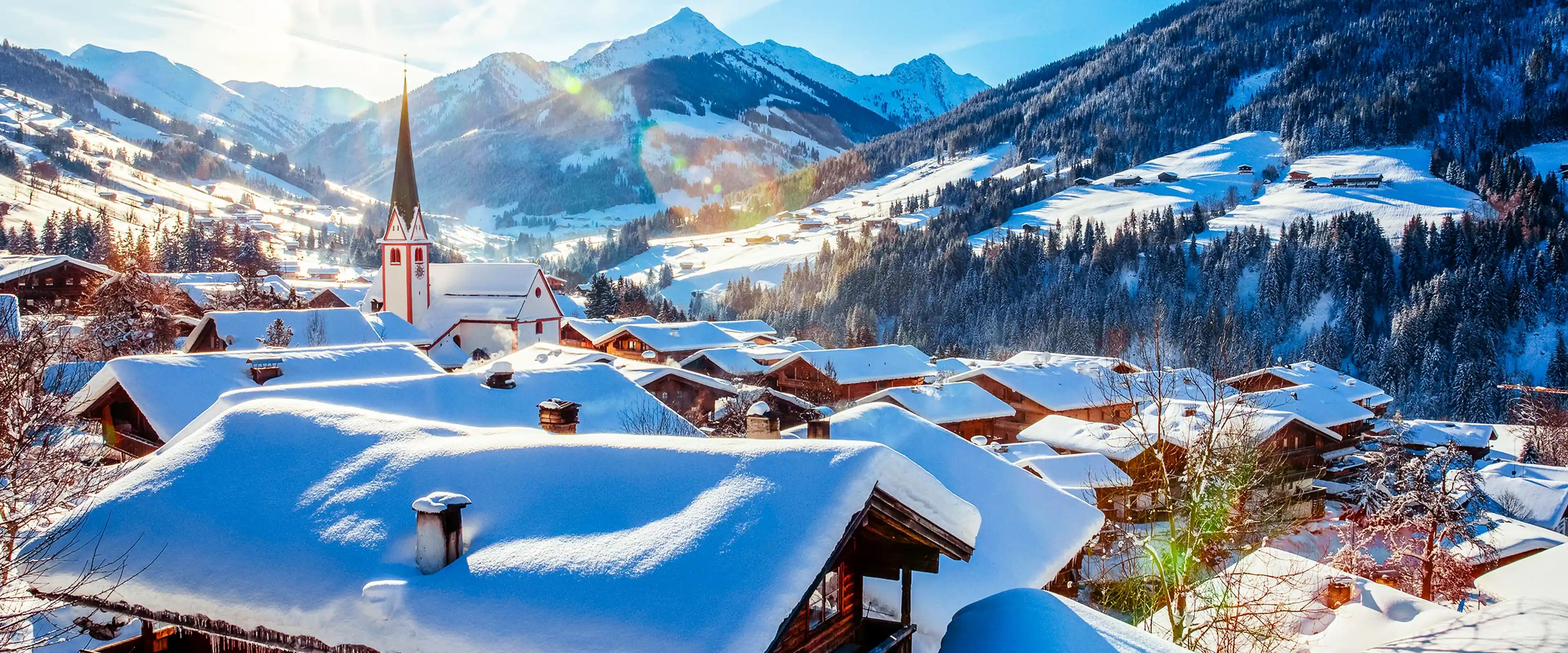 Alpbach, Austria - best resort for first ski holiday