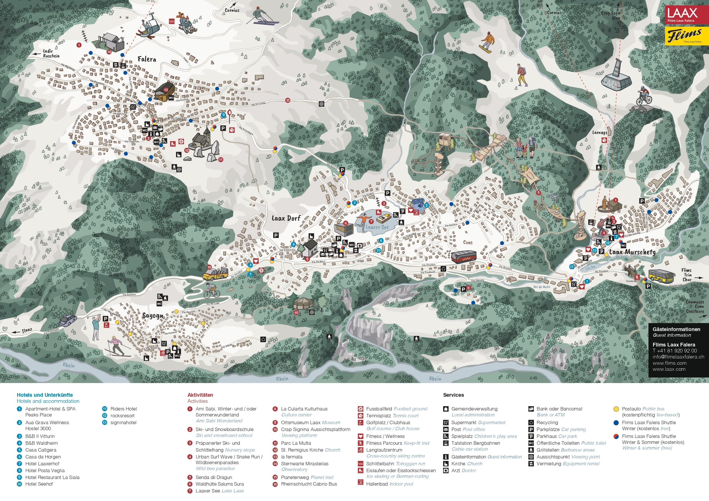 Laax map
