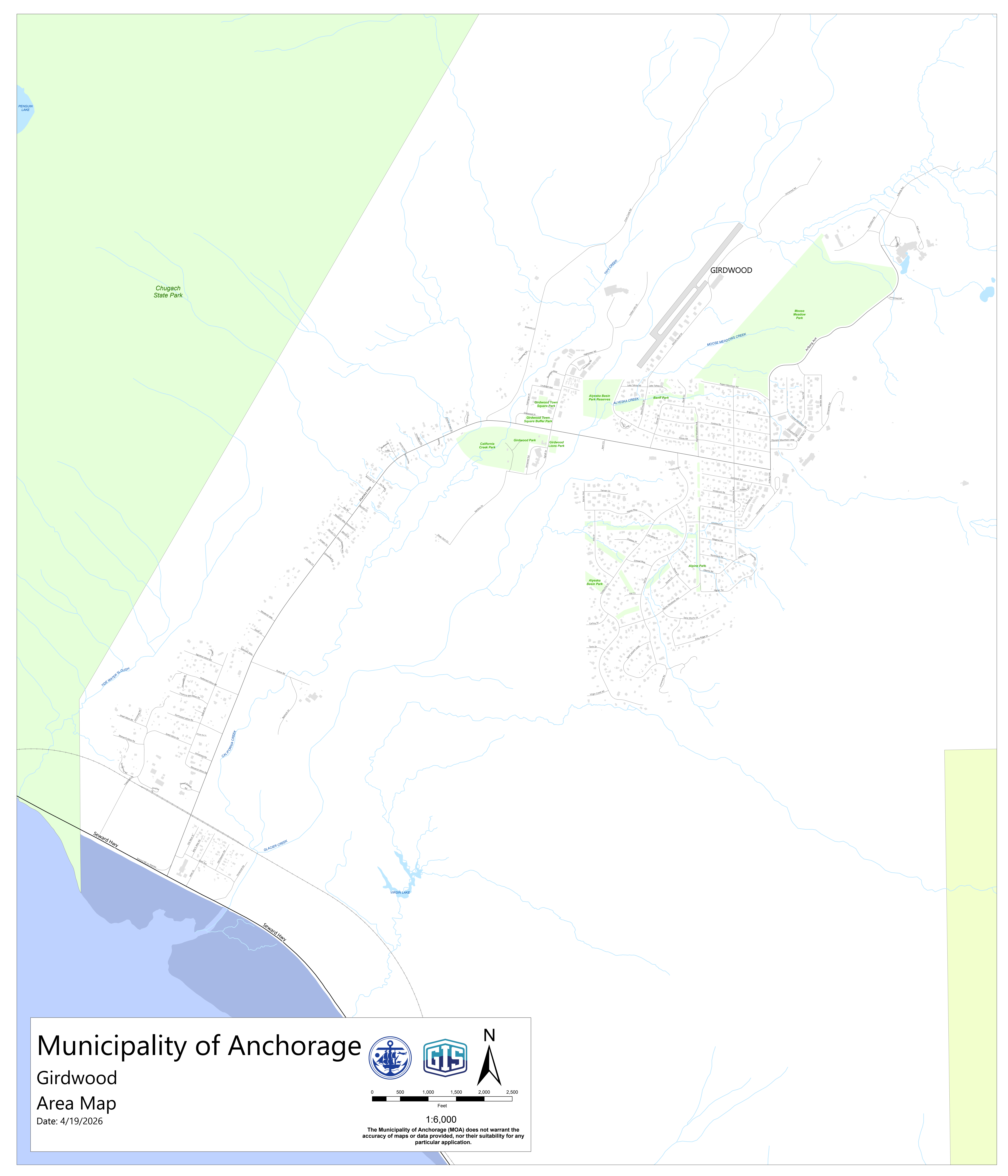 Alyeska Resort map