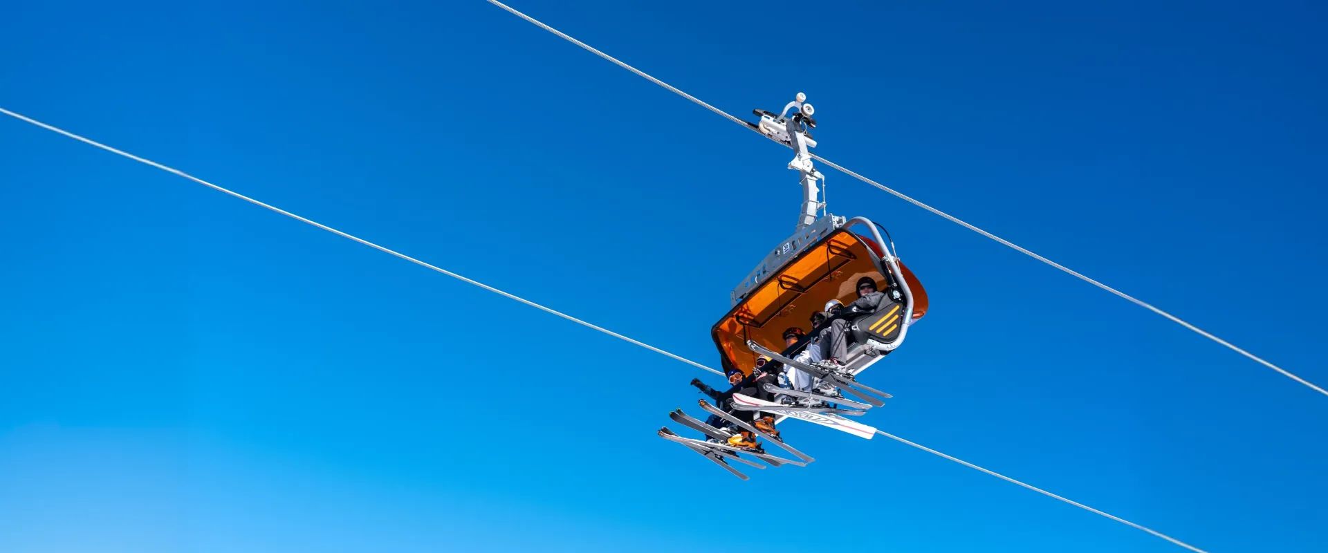 All-inclusive ski resort with hotel and snowy slopes