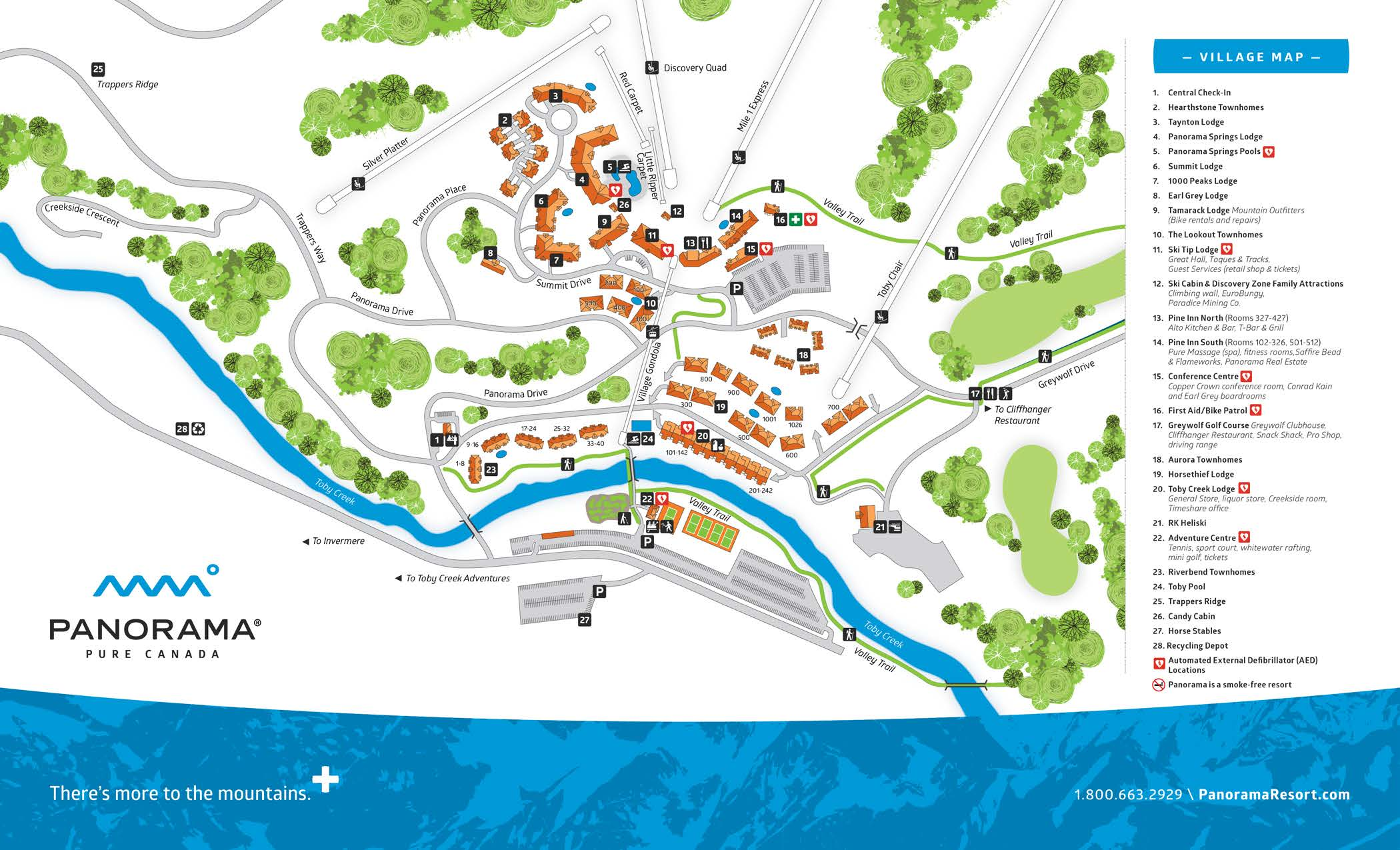 Panorama map
