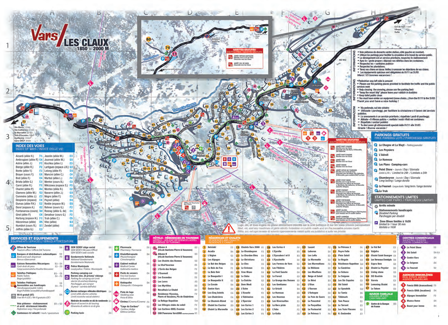Vars map