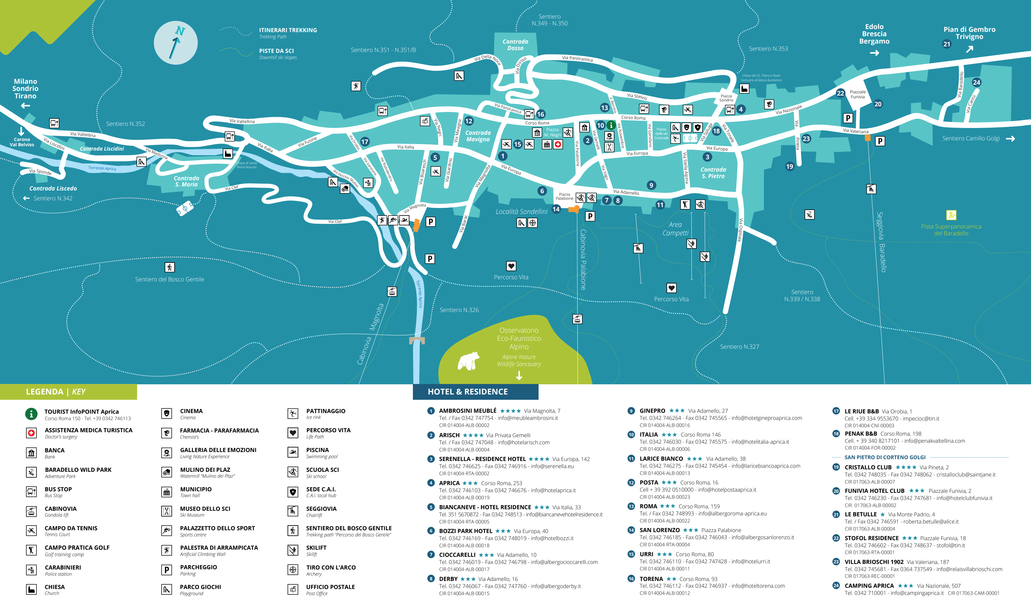 Aprica map