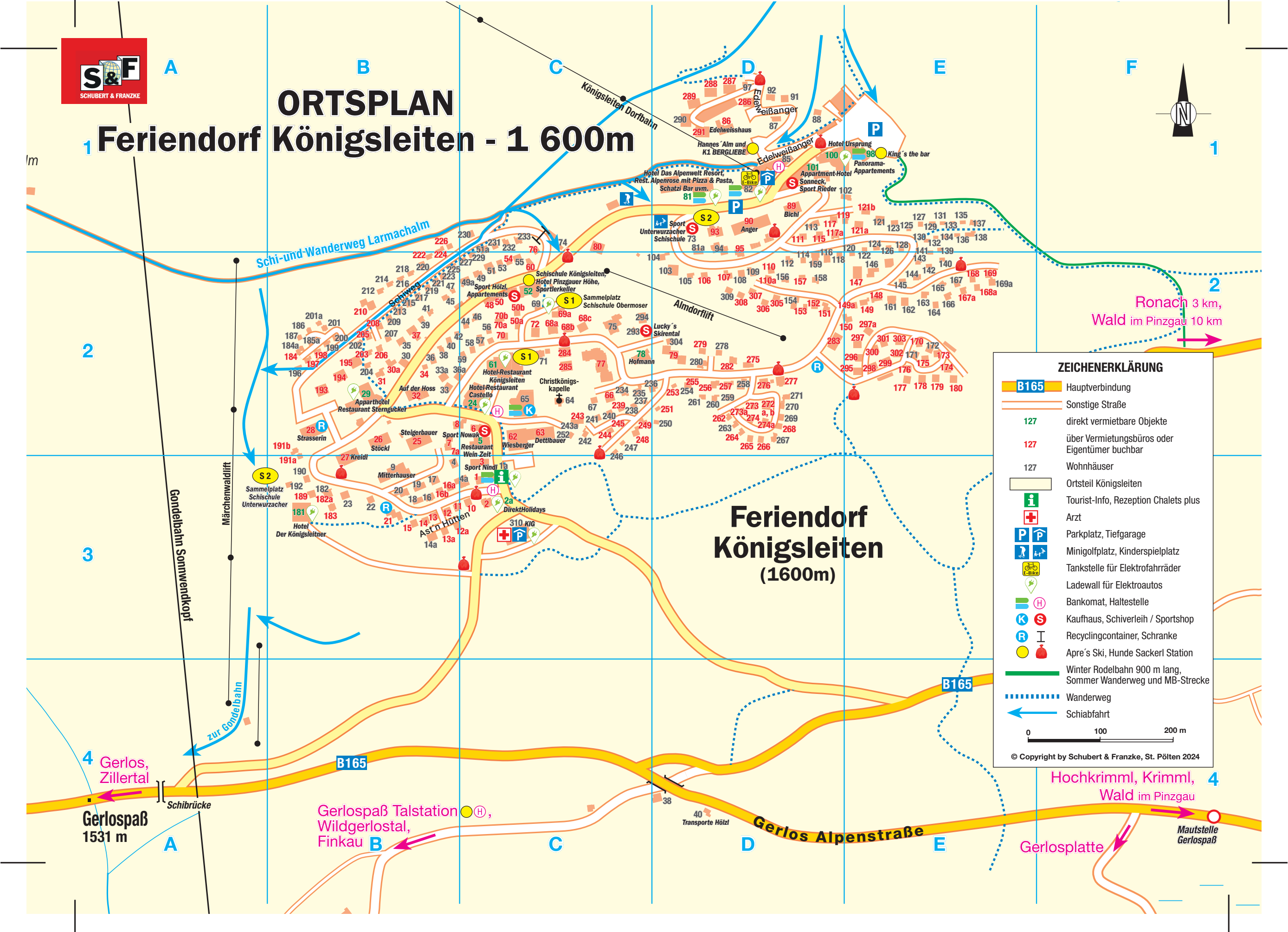 Königsleiten map