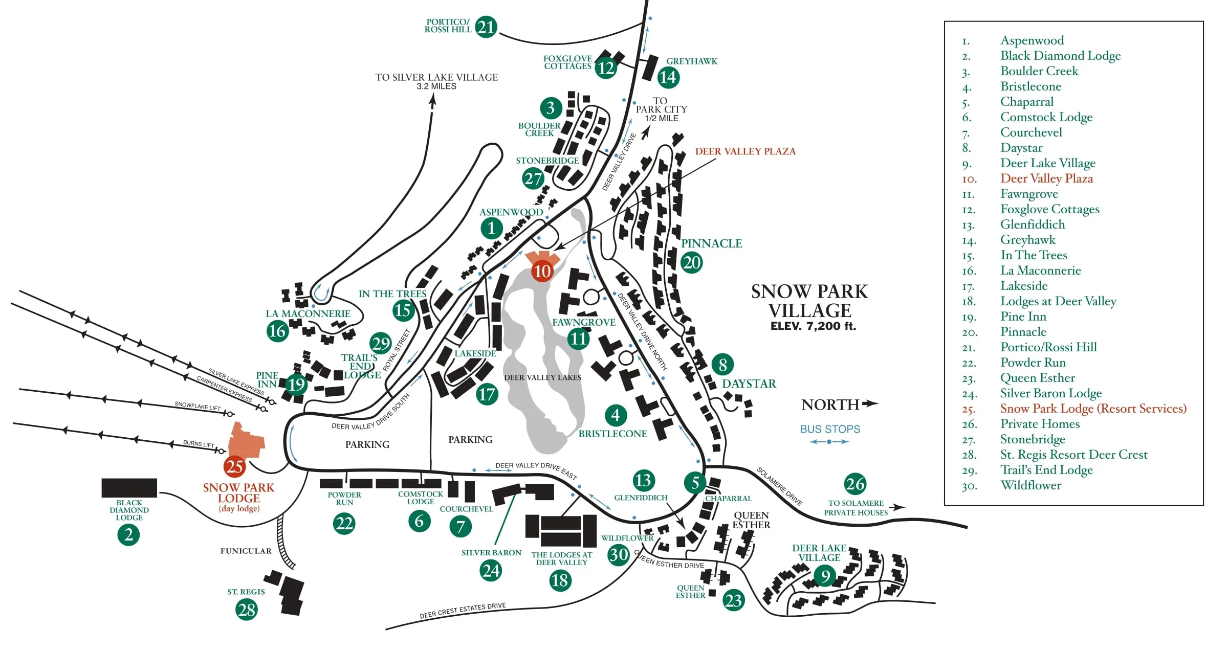 Deer Valley map Deer Valley map