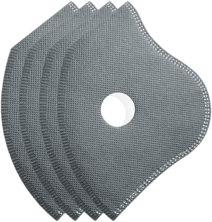 Filtros de Carbón Activo PM2.5 para Máscara Antipolución x10