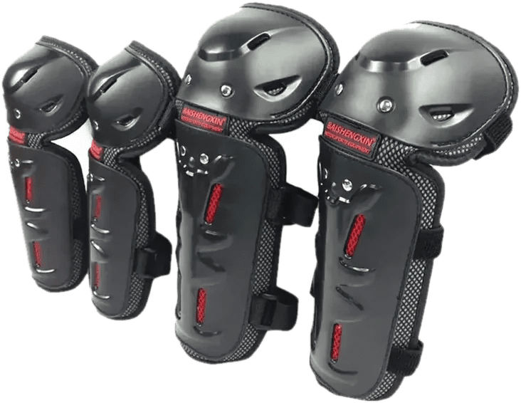 Kit Protección Rodilleras y Coderas Twpo Motociclista
