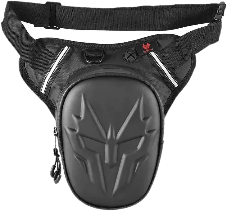 Piernera Deportiva Táctica Outdoor Impermeable Multifunción Negro Lisa