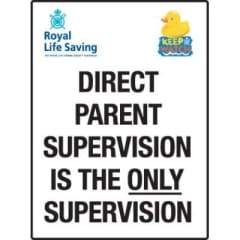 Parental Supervision Sign