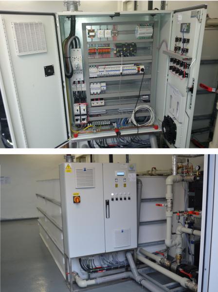 Rozváděč pro řízení chilleru 200 kW se dvěma okruhy