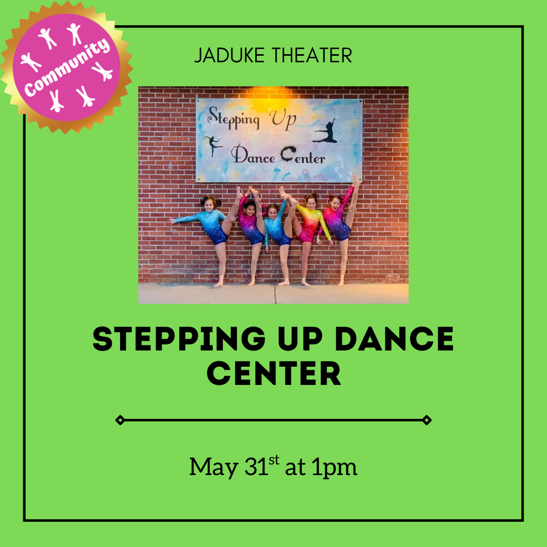 Stepping Up Dance Center Recital 2026