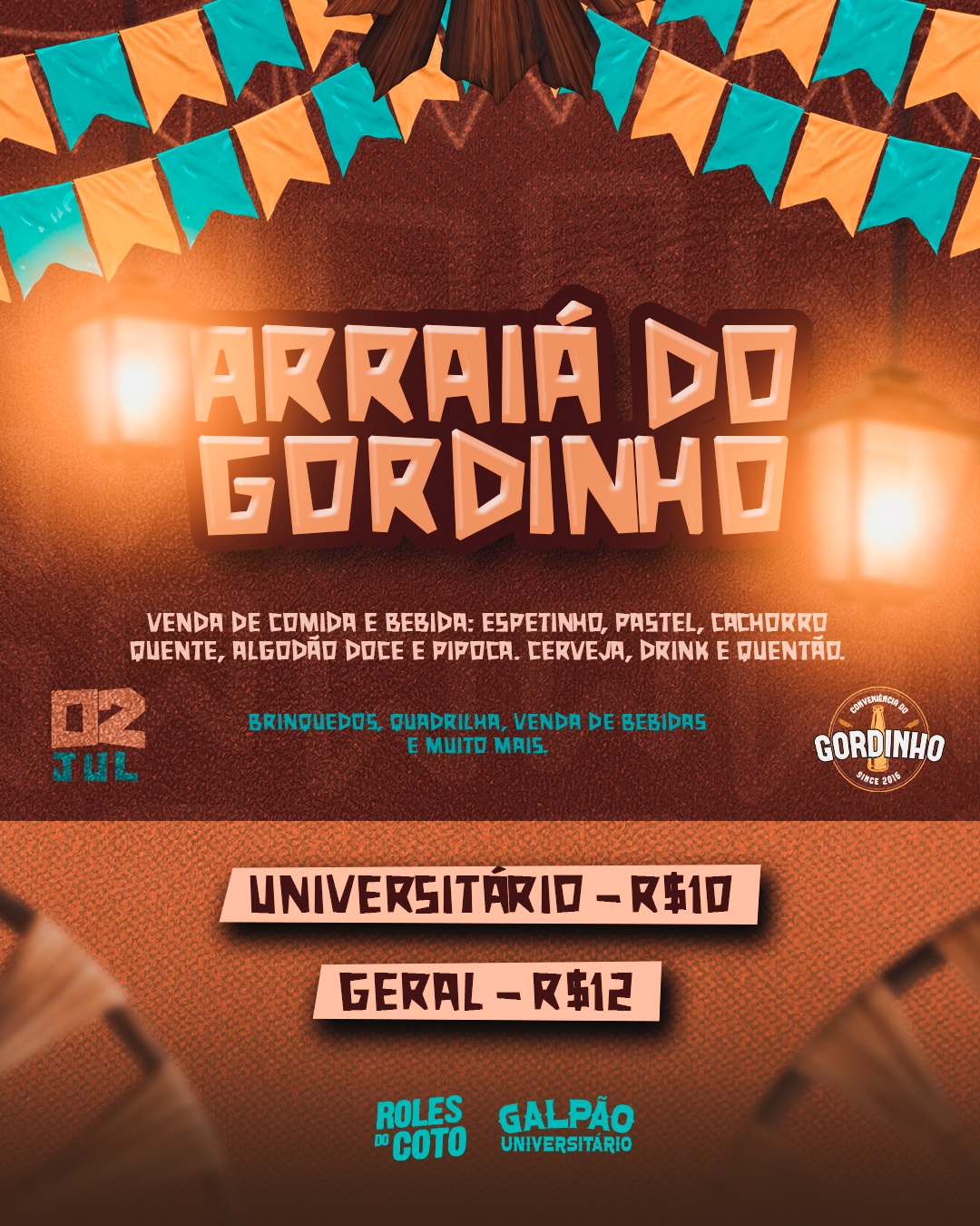 GORDINHO SALIENTE 2023  REPERTÓRIO ATUALIZADO - Arrochadeira