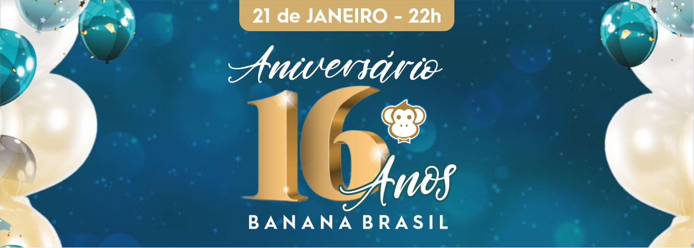 Aniversário 16 Anos Banana Brasil em São Carlos