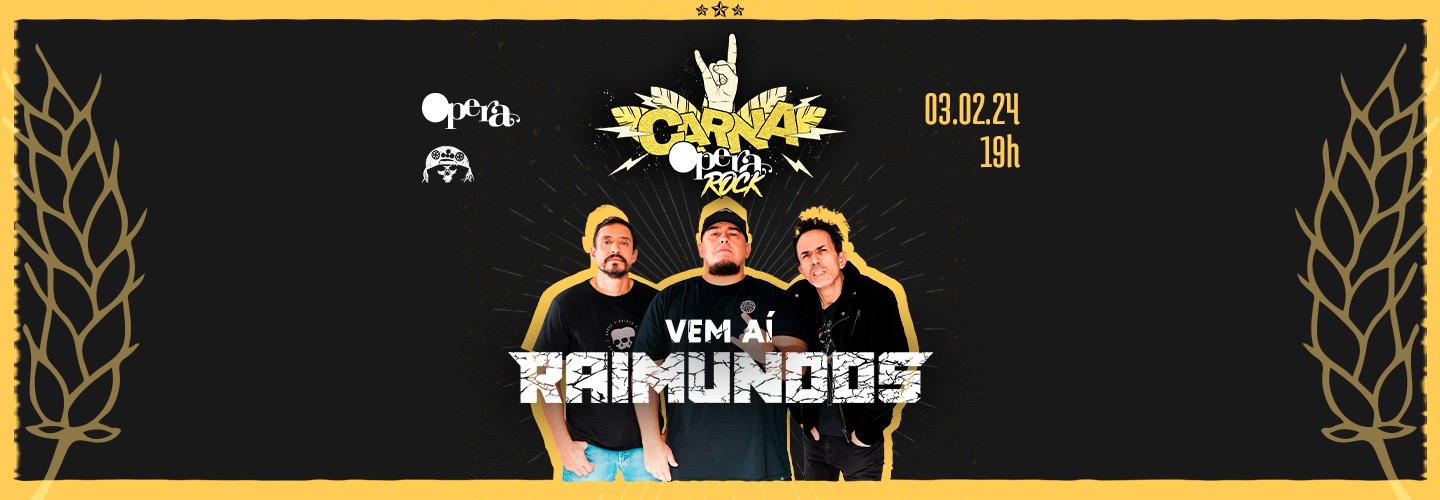 Carna Opera Rock com Raimundos em Araraquara