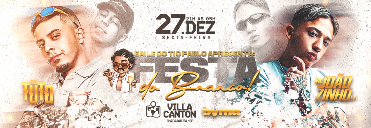 Baile do Tio Pablo Apresenta - a Festa do Branco em Indaiatuba