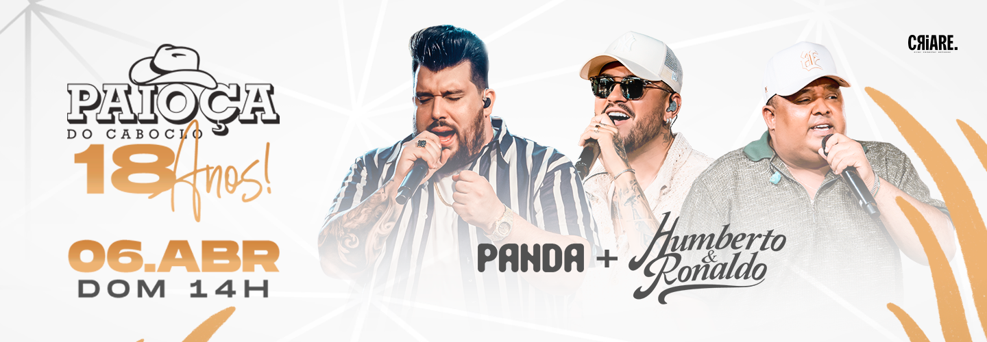 Humberto & Ronaldo + Panda em Campinas