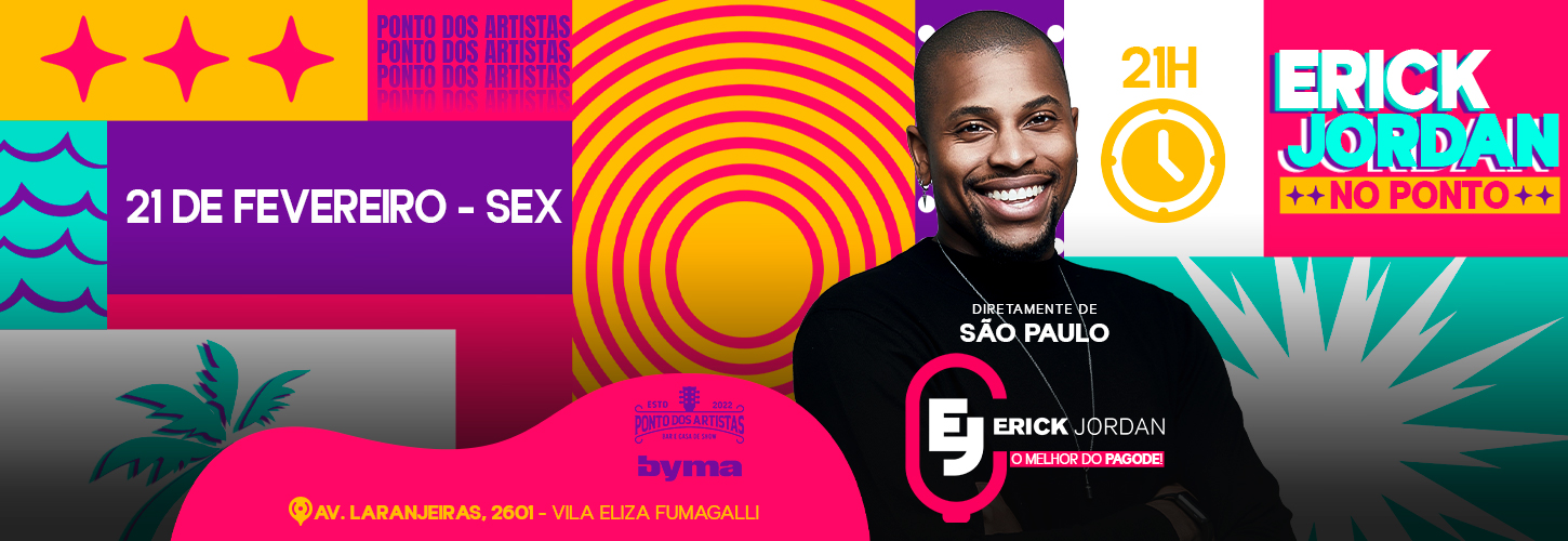 Erick Jordan no Ponto em Limeira